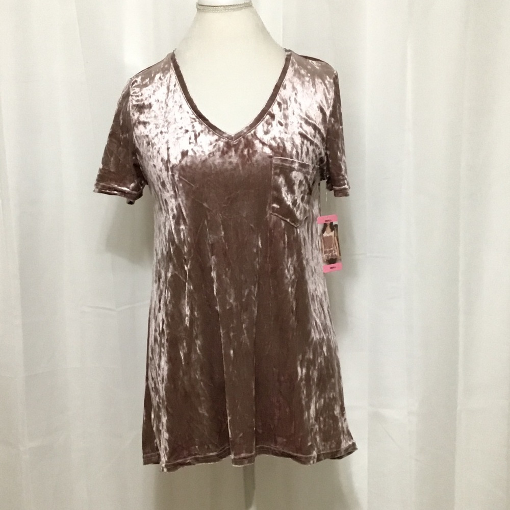 Spring + Mercer Velvet Legging Tee Hi-Low Tunic